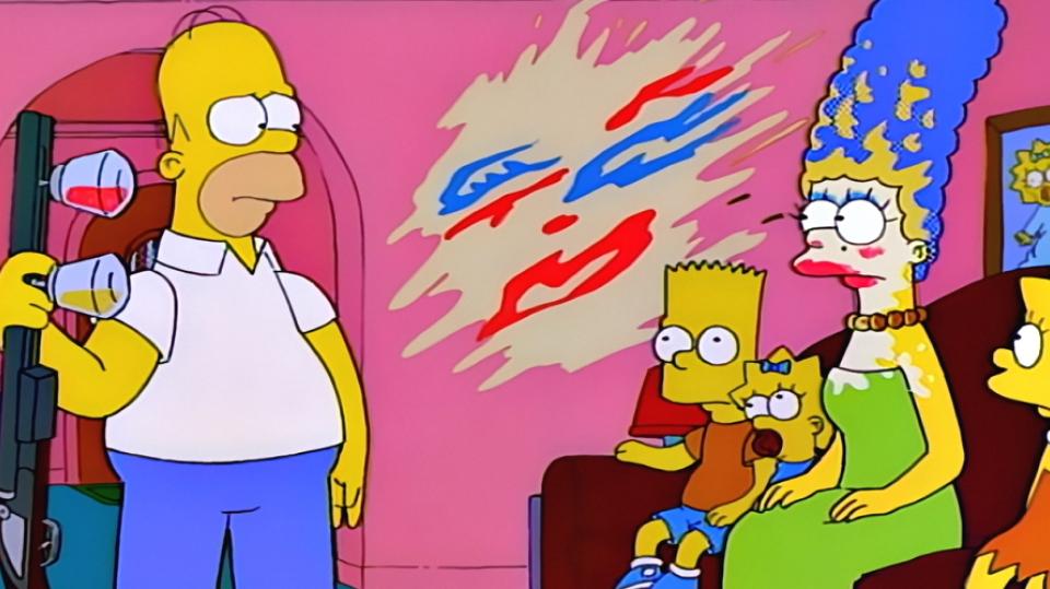 Simpsons makeup